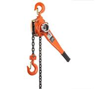 Polipasto de cadena con palanca manual, Longitud de cadena manual la naranja 0.75t-9t el 1.5m-6m del acero aleación alzamiento palanca(Double Chain 6t 1.5m)