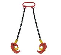 Polipasto de cadena G80, capacidad de 0,5 a 1 tonelada, resistente para manejo de tambor de aceite, abrazadera de cubo de plástico, ideal para uso industrial