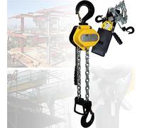 Polipasto De Palanca con Trinquete Manual, Cabrestante De Cadena Manual, Polea De Arrastre, 6M, 1.5T