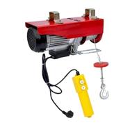 Polipasto eléctrico de 220V con Cable/mando a distancia inalámbrico, grúa de elevación, cabrestante para barco, coche, elevador de garaje(12M-1)