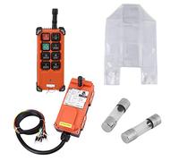 Polipasto Eléctrico, Mando a distancia de grúa con receptor de Control Remoto y Receptor del de Radio Control de Velocidad de 1 Bloque de la Corona del polipasto(24V DC)