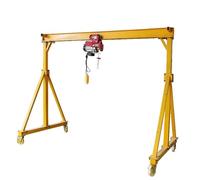 Polipasto eléctrico portátil CAltura ajustable 2T Capaci le ry para Worhop y Fac UseManual Control Electric Lift Equint (3,5 m x 3,5 m)