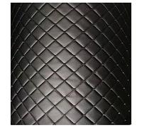 Polipiel Tela de Grano de Cuero de imitación Material Texturizado por tapizar,tela de cuero sintetico， Polipiel, Manualidades, Cojines o forrar Objetos -para Cojines de Coch(Size:1.43*4,Color:black-3)