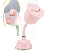 Polish Bottle Holder, 360° Rotating Suction Tool, 2.36x4.72 inches, Anti Spill Beauty Accessory, Secure Nail Polish Stand for Women Girls Adults, Manicure Fashion and Restoration, Travel, Home