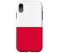 Polish Patriotism Inspired Flag of Poland Carcasa para iPhone XR