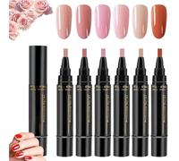 Polishey Nail Polish Pens, 3 in 1 Nail Polish Pens Quick Dry, 36 Colors Gel Pen Set 8ML for Women DIY Art, Portable Beauty Gift Tool (A-1)