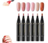 Polishey Nail Polish Pens, 3 in 1 Nail Polish Pens Quick Dry, 36 Colors Gel Pen Set 8ML for Women DIY Art, Compact Ready Design (D-1)