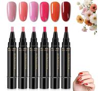 Polishey Nail Polish Pens, 3 in 1 Nail Polish Pens Quick Dry, Gel Nail Art Set with 36 Colors, One Step Nail Gel Pen, for Women DIY Beauty Tool (Set 3)