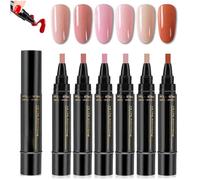 Polishey Nail Polish Pens, 3 in 1 Nail Polish Pens Quick Dry, Polishey Nails Polis Pen Set, 36 Color NailPolish GelPen 8 ML, Nails Pe for Nai Art DIY, Color Nailpolish Gelpen for Women (A-5)