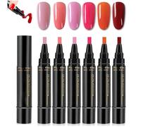 Polishey Nail Polish Pens, 3 in 1 Nail Polish Pens Quick Dry, Polishey Nails Polis Pen Set, 36 Color NailPolish GelPen 8 ML, Nails Pe for Nai Art DIY, Color Nailpolish Gelpen for Women (A-3)