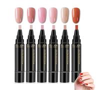 Polishey Nail Polish Pens, Polish Nail Pens, One Step Nail Gel Pen, 3 in 1 Quick Dry, 36 Color Nail Polish Gel Pen for Women (Style B)