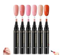 Polishey Nail Polish Pens, Polishey 3 in 1 Nail Pens Quick Dry, 36 Color Nail Gel Pen For Women, Nails Pens for Nails Art DIY, Soak Off Uv Led Nail Varnish Nail Tools (B)