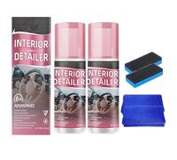 Polishing Cleaner Car Interior, 2026 New All Purpose Car Interior Detailer Cleaner, Upgrade CarInterior Cleaners Spray for Seats Leather Plastic Dashboards, 100ml (2Pcs)