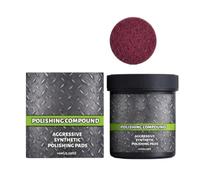 Polishing Compound, Multifunctional Surface Restoration Polish with Pad, Waterless Wash & Scratch Repair, For Metal, Stone, Furniture Surface Polishing & Scratch Remover Compound (1)
