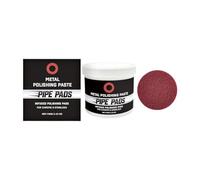 Polishing Metal Cream - Scratch and Oxidation Remover with for and with | Protective Paste with Polishing Pads, Restores Luster on Brass, Chrome, Aluminum, Stainless Steel, Car Wheels, Exhausts, Bumpe