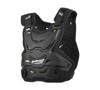 POLISPORT 8003700001 - Protector de peto Phantom Lite con hombreras ajustables y hebillas en el pecho, confortable y adaptable al cuerpo en color negro