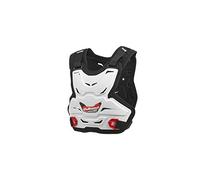 Polisport 8003700002 - Protector de peto Phantom Lite con hombreras ajustables y hebillas en el pecho, confortable y adaptable al cuerpo en color blanco