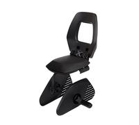 POLISPORT 8010600001 - Silla Bicicleta Trasera One Junior para Niños de 6-10 Años hasta 35kg Compatible con Portaequipajes, Negro