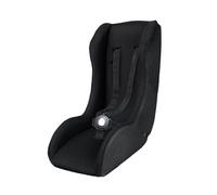 POLISPORT 8015000019 - Mini Pelican Todo Clima Reductor Asiento Bebé con Arnés 5 Puntos para Remolque, Cochecito y Bicicleta Cargo - Transpirable, Seguro y Compatible de 7 a 18 Meses, Negro