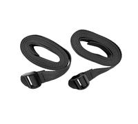 POLISPORT 8015000025 - Correas de Sujeción para Remolque, Cochecito y Cargo - Repuesto Compatible con Reductor de Asiento Mini Pelican, Negro