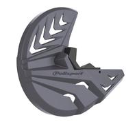 POLISPORT 8151100004 - Protector de disco & horquilla inferior fabricado en polipropileno resistente a los impactos y a la abrasión compatible con motocicletas KAWASAKI en color Gris