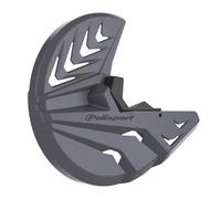 POLISPORT 8151600004 - Protector de disco & horquilla inferior fabricado en polipropileno resistente a los impactos y a la abrasión compatible con motocicletas KTM en color Gris