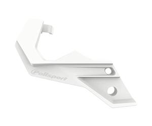 POLISPORT 8152300002 - Protector de horquilla inferior fabricado en polipropileno resistente a los impactos y a la abrasión compatible con motocicletas HUSQVARNA, HUSABERG, KTM, SHERCO en color blanco