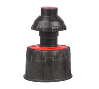 Polisport 8152800001 - ProOctane recambio de sistema de llenado rápido de 37mm de diámetro para bidón de gasolina con tapón antiderrame en color negro