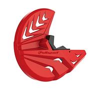POLISPORT 8155300003 - Protector de disco & horquilla inferior fabricado en polipropileno resistente a los impactos y a la abrasión compatible con motocicletas BETA en color Rojo
