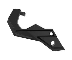 POLISPORT 8155700001 - Protector de horquilla inferior fabricado en polipropileno resistente a los impactos y a la abrasión compatible con motocicletas GAS GAS, RIEJU en color Negro