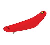 Polisport 8156500003 - Asiento Completo de Carreras Performance fácil de Instalar con Efecto Antideslizante y Agarre Compatible con Motocicletas Honda en Color Rojo