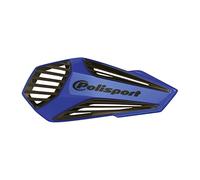 POLISPORT 8308400007 - Paramanos MX Air 1 Punto de fijación MX-Style Fabricado en plástico con Kit de Montaje Incluido Compatible con Todos los Modelos de Enduro/MX/ATV en Color Azul/Negro