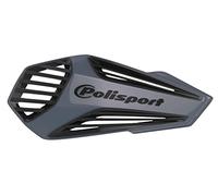 POLISPORT 8308400011 - Paramanos MX AIR 1 punto de fijación MX-Style fabricado en plástico con kit de montaje incluido compatible con todos los modelos de enduro/mx/atv en color nardo gris/negro