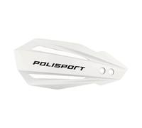 POLISPORT 8308500002 - Paramanos BULLIT 1 punto de fijación MX-Style fabricado en plástico con kit de montaje incluido compatible con motocicletas BETA RR en color blanco