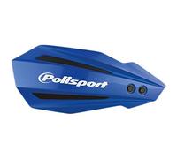 POLISPORT 8308500020 - Paramanos BULLIT 1 punto de fijación MX-Style fabricado en plástico con kit de montaje incluido compatible con motocicletas Yamaha en color azul