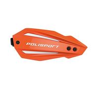 POLISPORT 8308600003 - Paramanos BULLIT FWA fabricado en plástico con kit de montaje incluido compatible con todos los modelos de motocross/enduro en color naranja