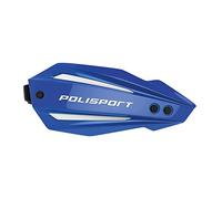 POLISPORT 8308600004 - Paramanos BULLIT FWA fabricado en plástico con kit de montaje incluido compatible con todos los modelos de motocross/enduro en color azul