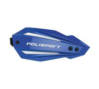 POLISPORT 8308600004 - Paramanos BULLIT FWA fabricado en plástico con kit de montaje incluido compatible con todos los modelos de motocross/enduro en color azul
