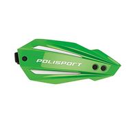 POLISPORT 8308600008 - Paramanos BULLIT FWA fabricado en plástico con kit de montaje incluido compatible con todos los modelos de motocross/enduro en color verde