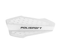 POLISPORT 8308700002 - Paramanos MX FORCE 1 punto de fijación MX-Style fabricado en plástico con kit de montaje incluido compatible con todos los modelos de motocross/enduro en color blanco