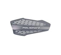 POLISPORT 8308700008 - Paramanos MX FORCE 1 punto de fijación MX-Style fabricado en plástico con kit de montaje incluido compatible con todos los modelos de motocross/enduro en color nardo gris