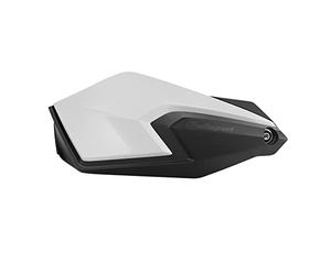 POLISPORT 8308900001 - Paramanos S-DUAL 2 puntos de fijación MX-Style fabricado en plástico con kit de montaje incluido compatible con todos los modelos de motocross/enduro en color blanco
