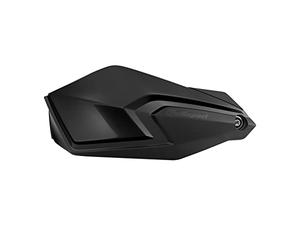 POLISPORT 8308900002 - Paramanos S-DUAL 2 puntos de fijación MX-Style fabricado en plástico con kit de montaje incluido compatible con todos los modelos de motocross/enduro en color negro