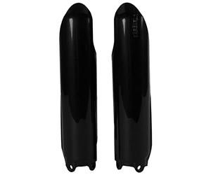 POLISPORT 8351400002 - Juego de protectores de horquilla fabricado en polipropileno resistente a los impactos sin herrajes compatible con motocicletas Yamaha en color negro