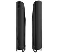 POLISPORT 8351900002 - Juego de protectores de horquilla fabricado en polipropileno resistente a los impactos sin herrajes compatible con motocicletas Honda en color negro