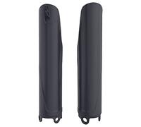 POLISPORT 8351900005 - Juego de protectores de horquilla fabricado en polipropileno resistente a los impactos sin herrajes compatible con motocicletas Honda en color nardo gris