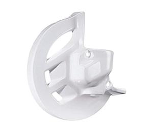 POLISPORT 8391000001 - Protector Inferior de Patin de basculante Resistente y Duradero Compatible con Motocicletas Honda en Color Blanco