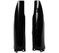 Polisport 8398000002 - Juego de Protectores de Horquilla Fabricado en Polipropileno Resistente a los Impactos sin herrajes Compatible con Motocicletas Kawasaki en Color Negro