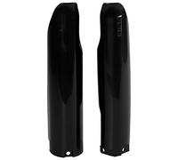 POLISPORT 8398100002 - Juego de protectores de horquilla fabricado en polipropileno resistente a los impactos sin herrajes compatible con motocicletas Yamaha en color negro