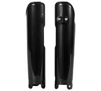 Polisport 8399000001 - Juego de Protectores de Horquilla Fabricado en Polipropileno Resistente a los Impactos sin herrajes Compatible con Motocicletas KTM en Color Negro